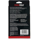 ForceField shoe laces product packaging with text and barcode on a white background