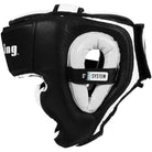 Fighting Sports S2 Gel Full Face Training Boxing Headgear - Black/White - Forza Sports