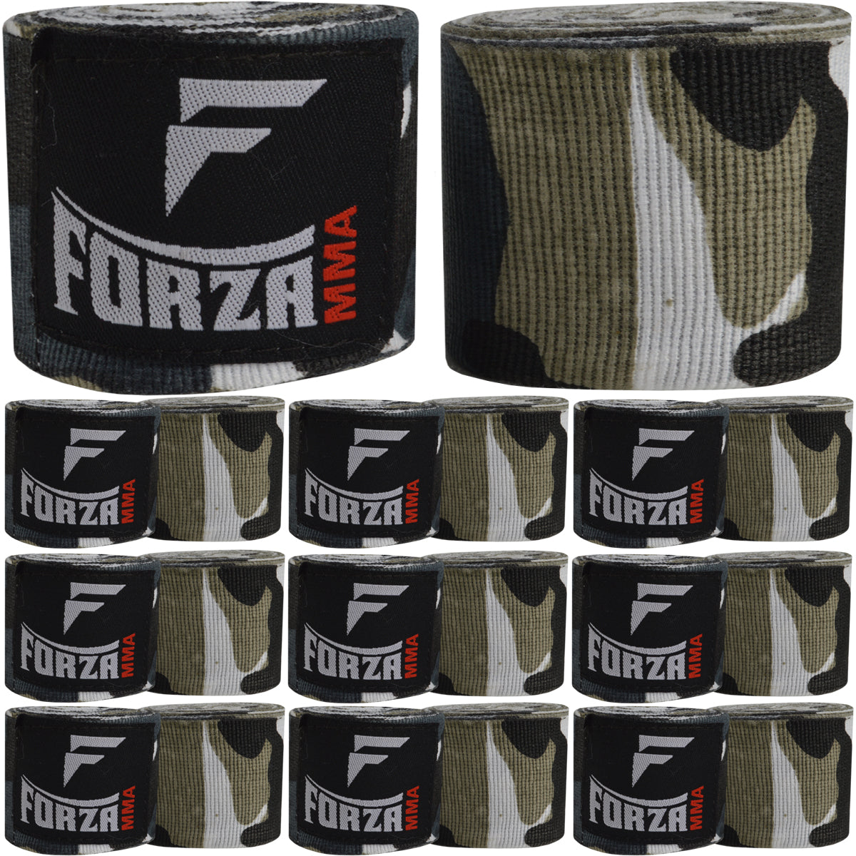 Forza Sports 180" Mexican Style Boxing and MMA Handwraps - 10-Pack Forza Sports