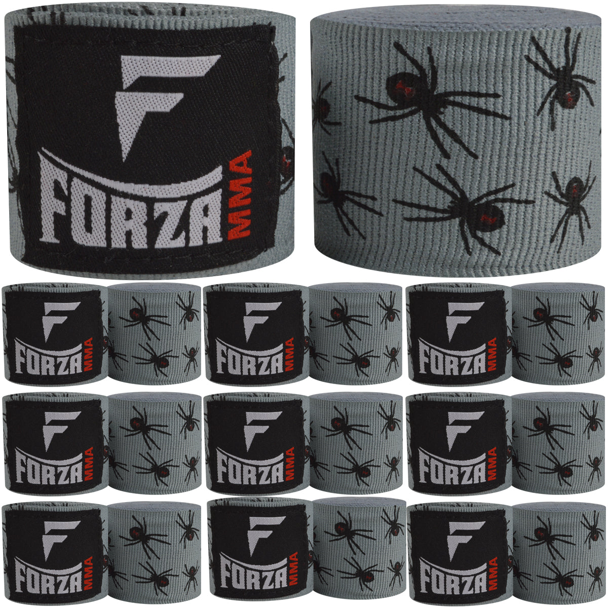 Forza Sports 180" Mexican Style Boxing and MMA Handwraps - 10-Pack Forza Sports