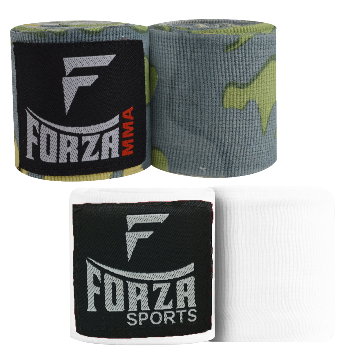 Forza Sports 180" Mexican Style Handwraps - Pattern & Matching Solid 2-Pack Forza Sports