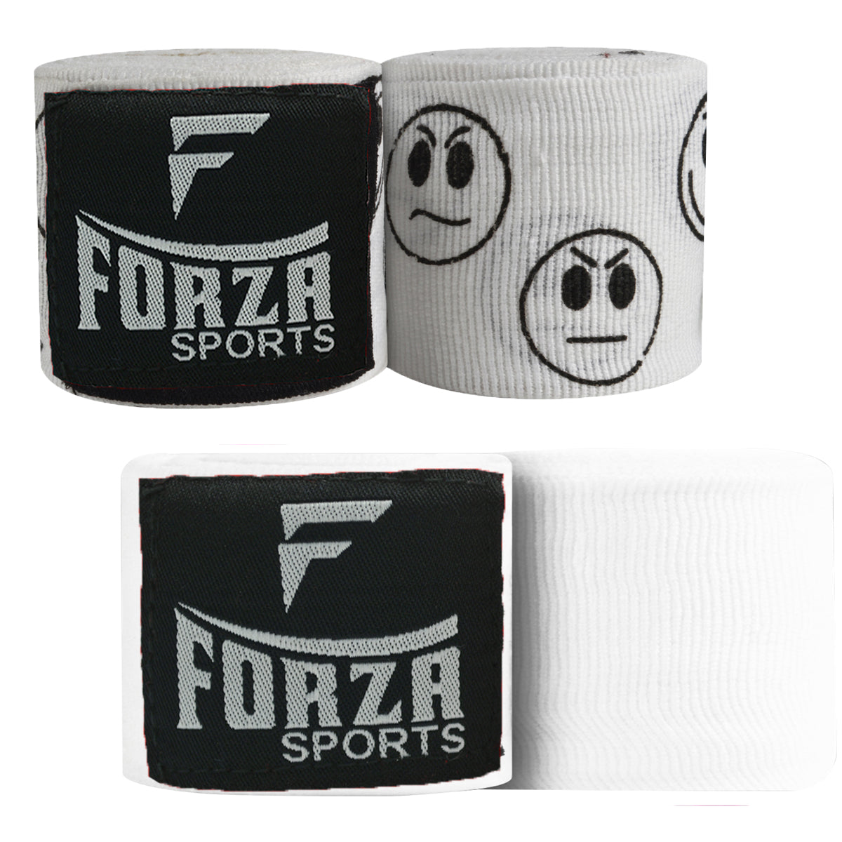 Forza Sports 180" Mexican Style Handwraps - Pattern & Matching Solid 2-Pack Forza Sports