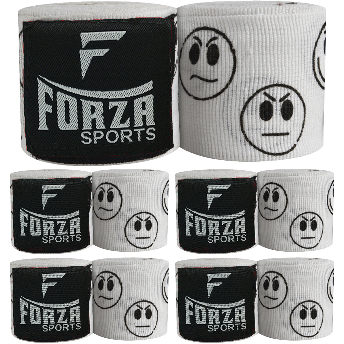 Forza Sports 180" Mexican Style Boxing and MMA Handwraps - 5-Pack Forza Sports