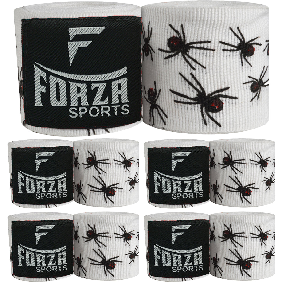 Forza Sports 180" Mexican Style Boxing and MMA Handwraps - 5-Pack Forza Sports