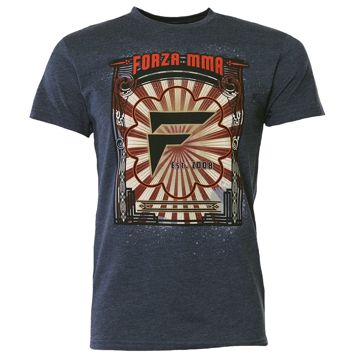 फोर्ज़ा स्पोर्ट्स "अवेकनिंग" एमएमए टी-शर्ट - नेवी - फोर्ज़ा स्पोर्ट्स