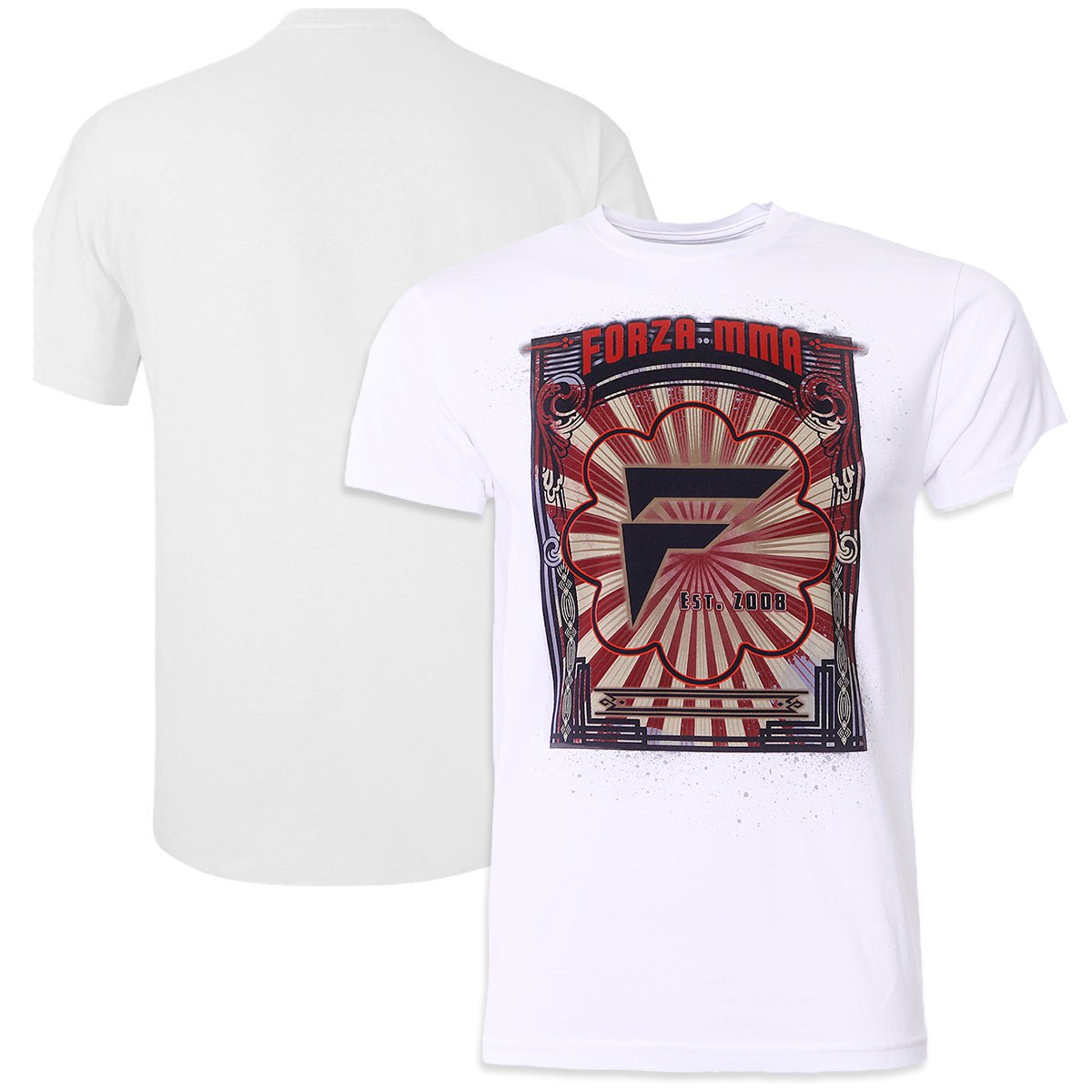 फोर्ज़ा स्पोर्ट्स "अवेकनिंग" एमएमए टी-शर्ट - सफ़ेद - फोर्ज़ा स्पोर्ट्स
