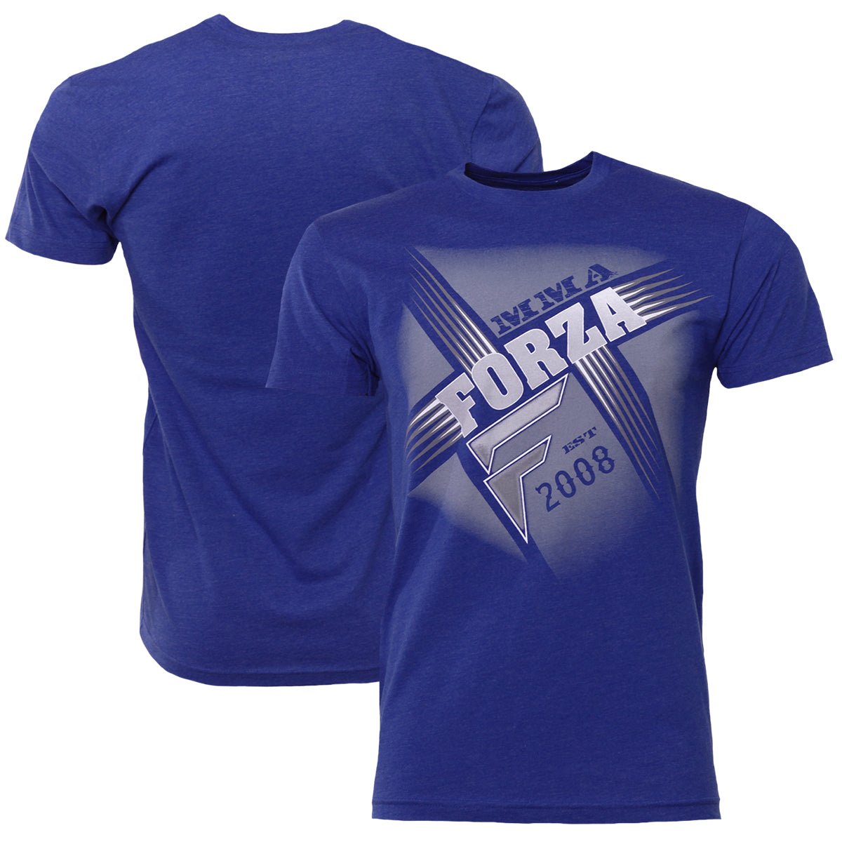 फोर्ज़ा स्पोर्ट्स "क्रॉसरोड्स" एमएमए टी-शर्ट - रॉयल ब्लू - फोर्ज़ा स्पोर्ट्स