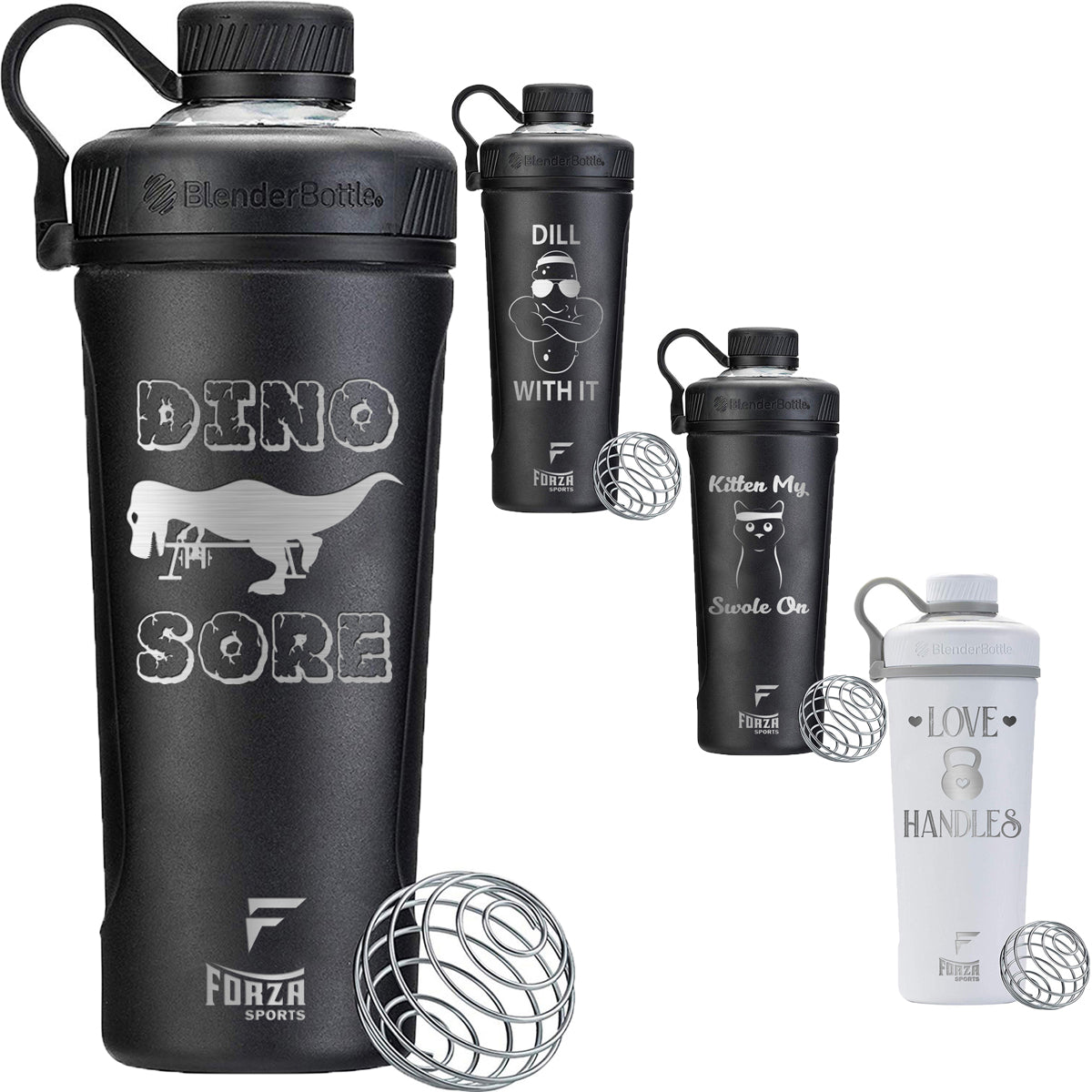 Blender Bottle X Forza Sports Classic 20 Oz. Shaker Cup - Dill