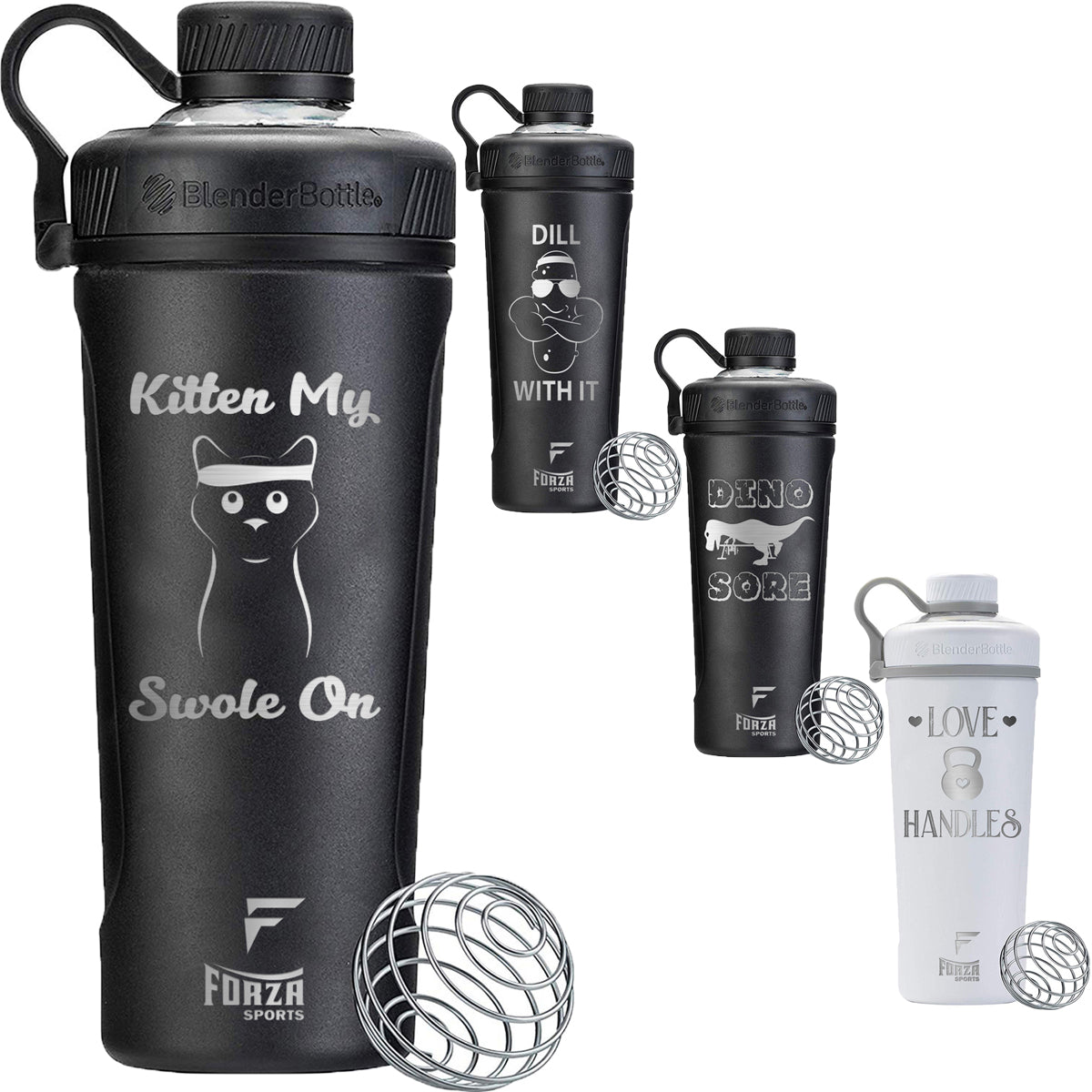 Blender Bottle x Forza Sports Radian 26 oz. Insulated Stainless Steel Shaker Cup Forza Sports