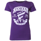 Forza Sports Women's "Origins" MMA T-Shirt - Medium - Purple Rush Forza Sports