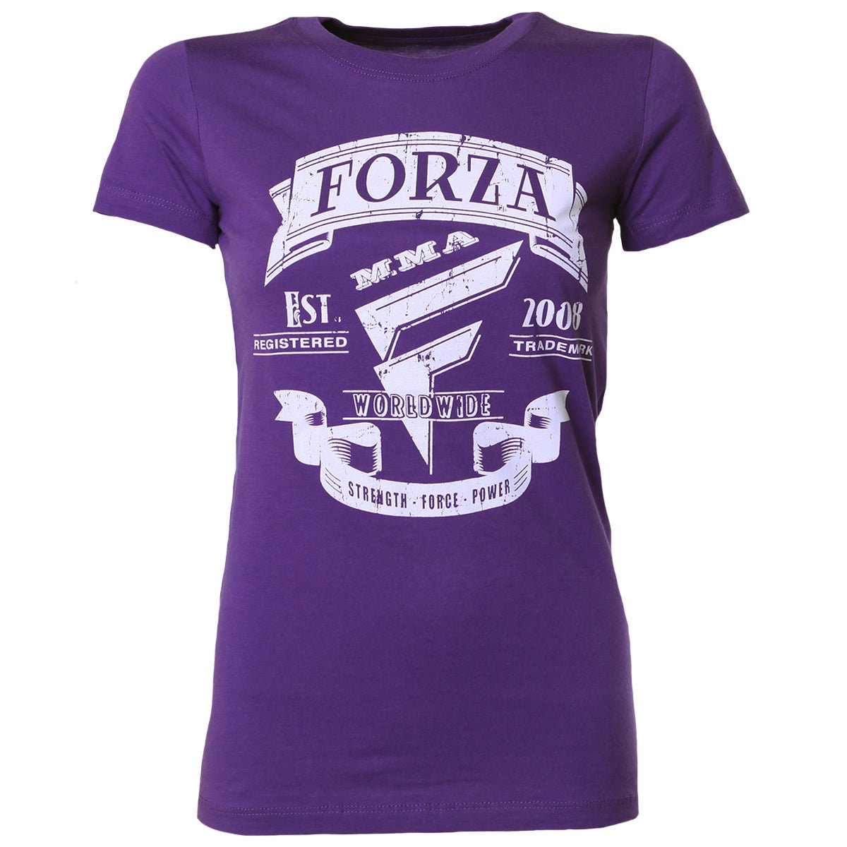 Forza Sports Women's "Origins" MMA T-Shirt - Medium - Purple Rush - Forza Sports