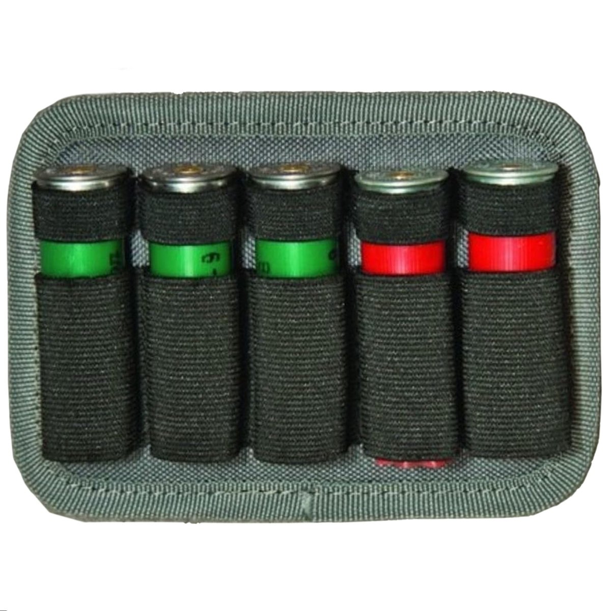 G.P.S. Tactical 12 Gauge Shotshell Holder - Holds 5 Shells - Hook/Loop ...
