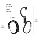 Gear Aid Heroclip Medium Hybrid Camping Gear Clip - Forza Sports