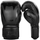 Venum Giant 3.0 Hook and Loop Training Boxing Gloves - Black/Black - Forza Sports
