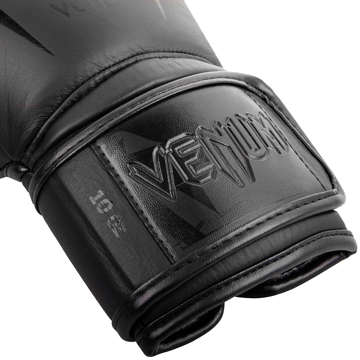 Venum Giant 3.0 Hook and Loop Training Boxing Gloves - Black/Black - Forza Sports