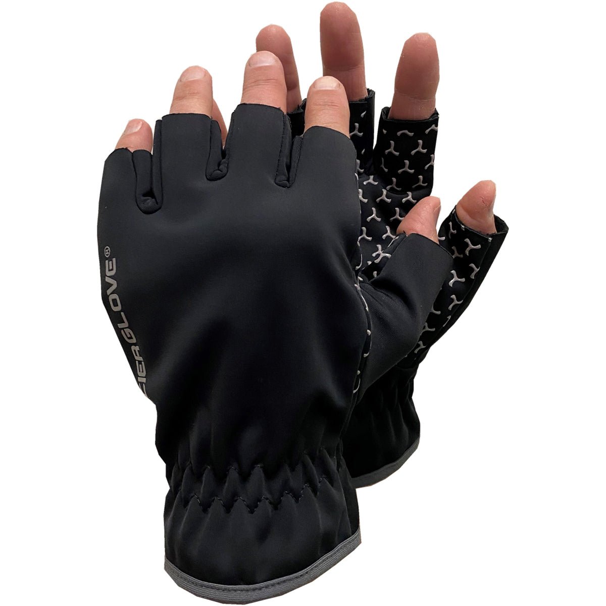 glacier handschuhe Glacier Glove Cold River fingerlose Softshell-Handschuhe – Schwarz – Forza Sports