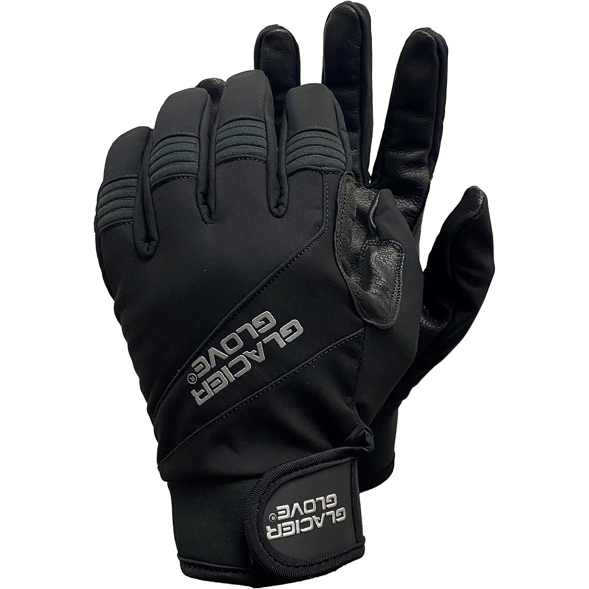 Glacier Glove Guide Full Finger Gloves - Black Glacier Glove