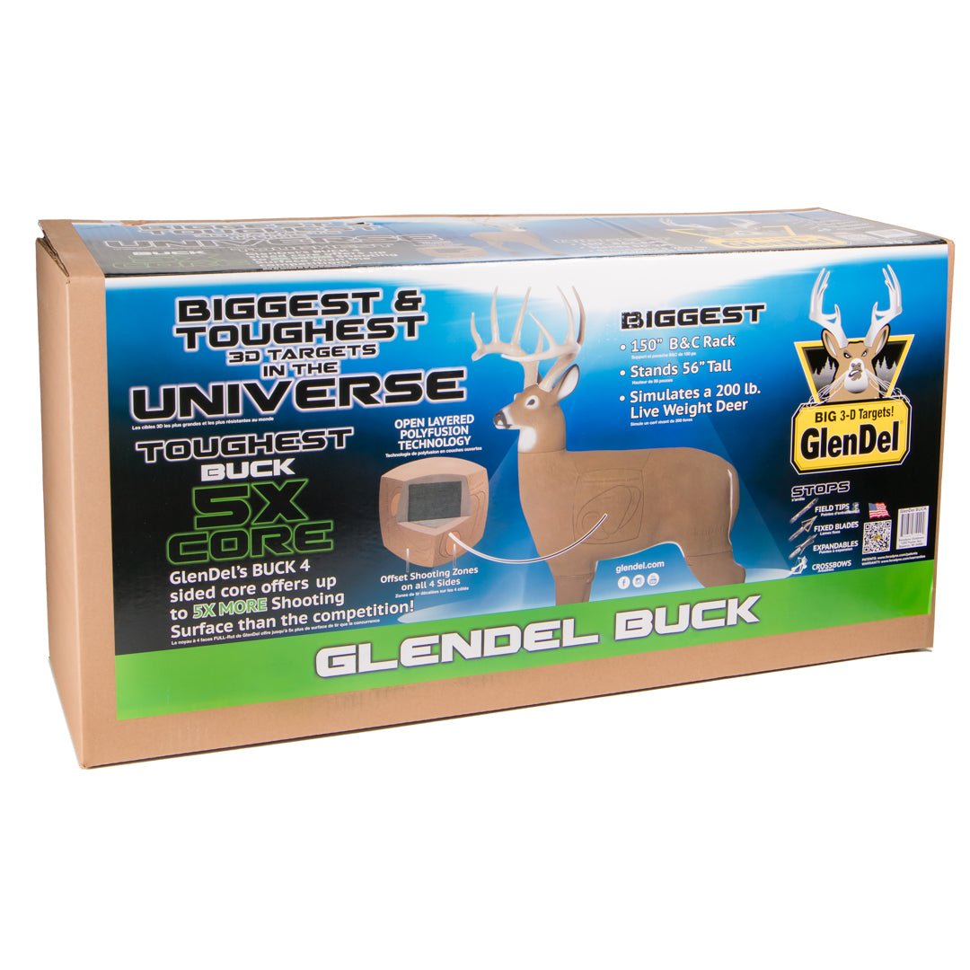 GLENDEL Crossbow Buck 3D Archery Target - Forza Sports