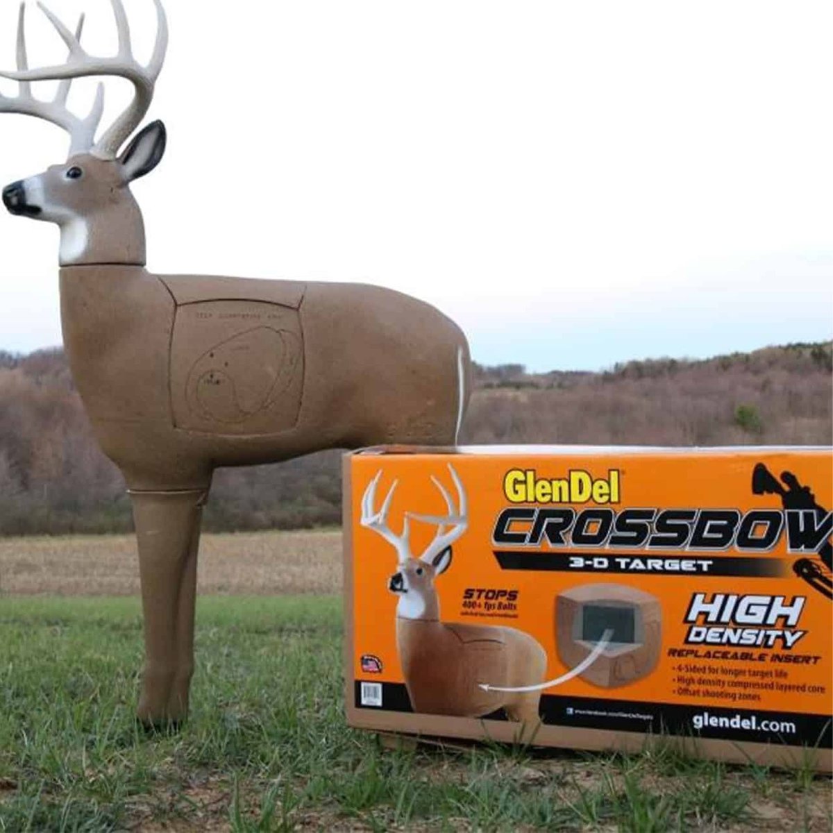 GLENDEL Crossbow Buck 3D Archery Target - Forza Sports