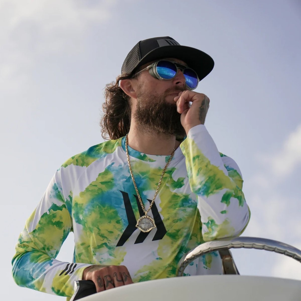 Gillz Contender Series Mahi UV Long Sleeve T-Shirt - Blazing Yellow - Forza Sports