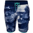 Reel Life Barrel Curl AOP Harbor 6" Boardwalk Shorts - Dress Blues - Forza Sports