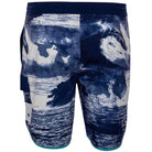 Reel Life Barrel Curl AOP Harbor 6" Boardwalk Shorts - Dress Blues - Forza Sports