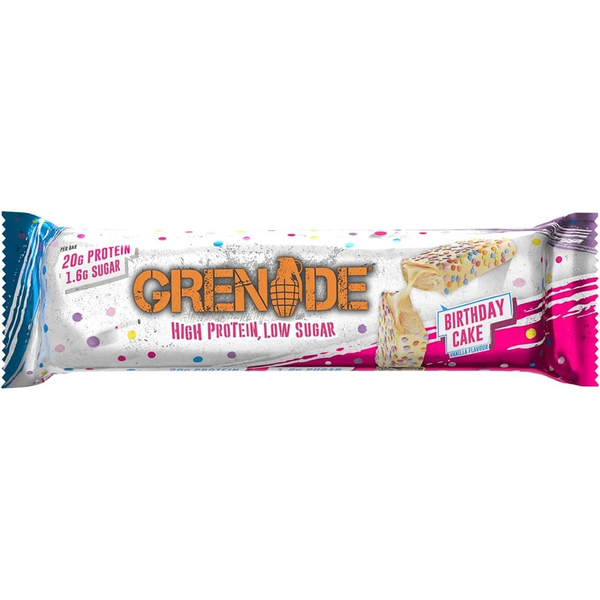 Grenade Low Sugar Protein Bars 12 - Pack - Forza Sports