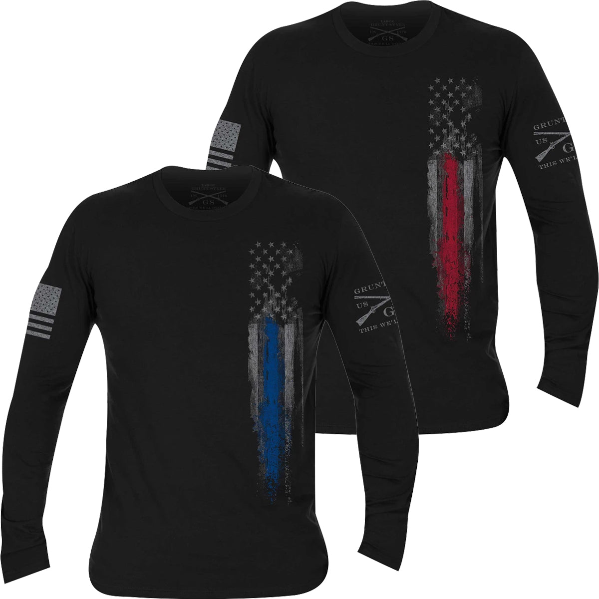 Grunt Style First Responders Long Sleeve T-Shirt Grunt Style