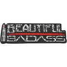Grunt Style Hook and Loop Patch - Beautiful Badass - Forza Sports