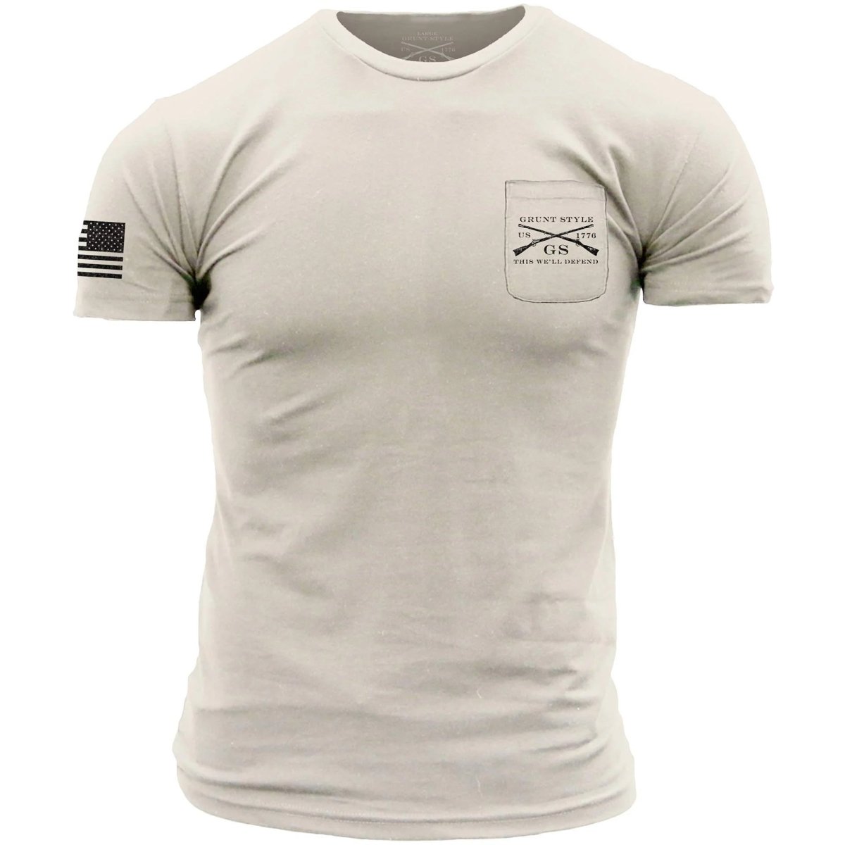 Grunt Style American Spartan Pocket T-Shirt - Sand - Forza Sports