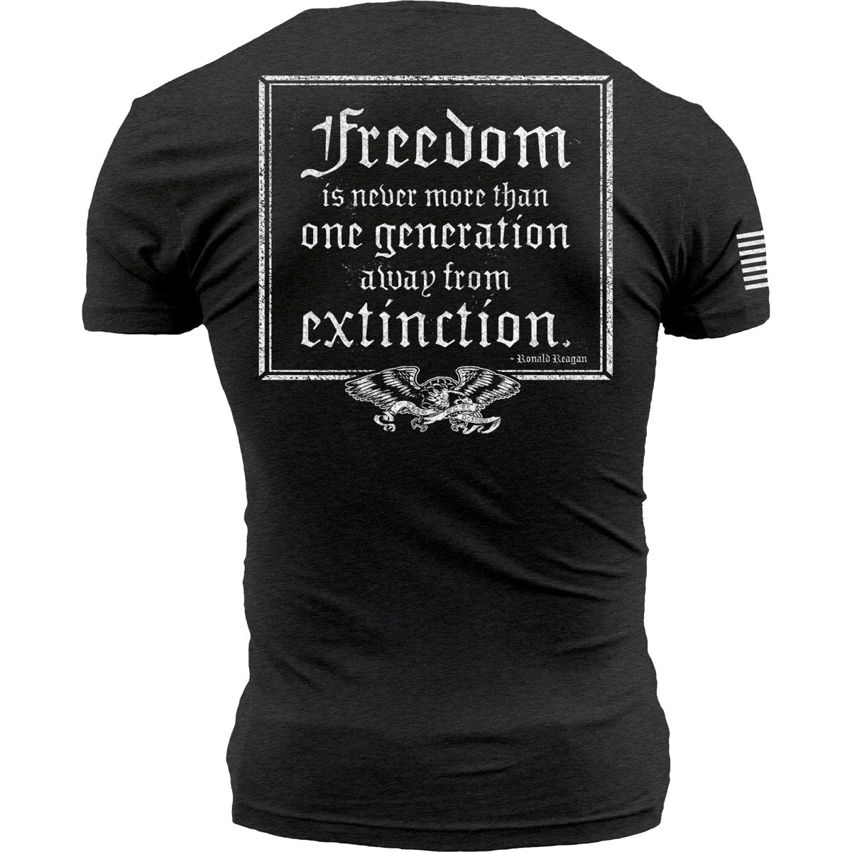 Grunt Style One Generation Away Pocket T-Shirt - Black Heather - Forza Sports