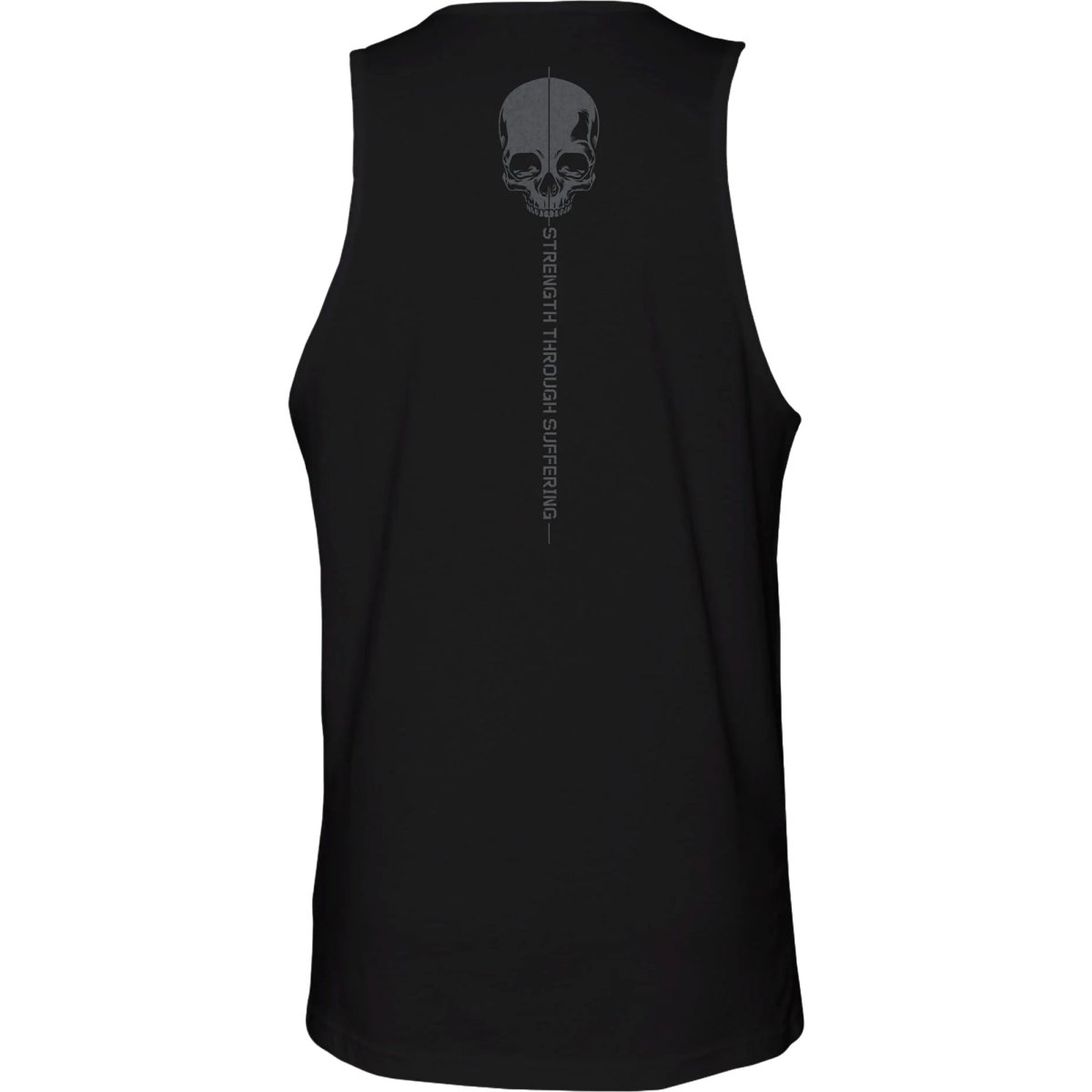 Grunt Style Strength Through Suffering Training Tank Top - Black - Forza Sports