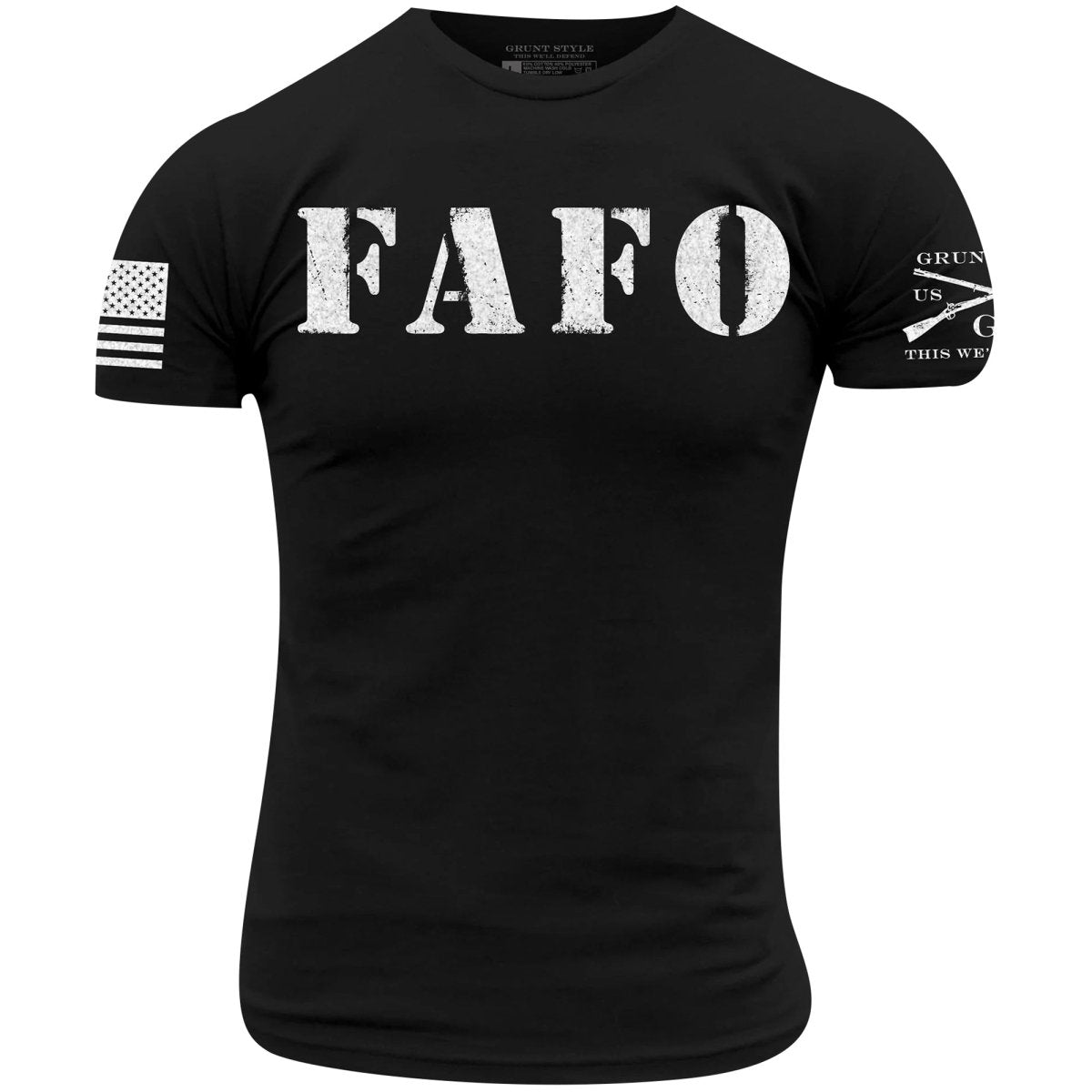 Grunt Style FAFO T-Shirt - Black - Forza Sports