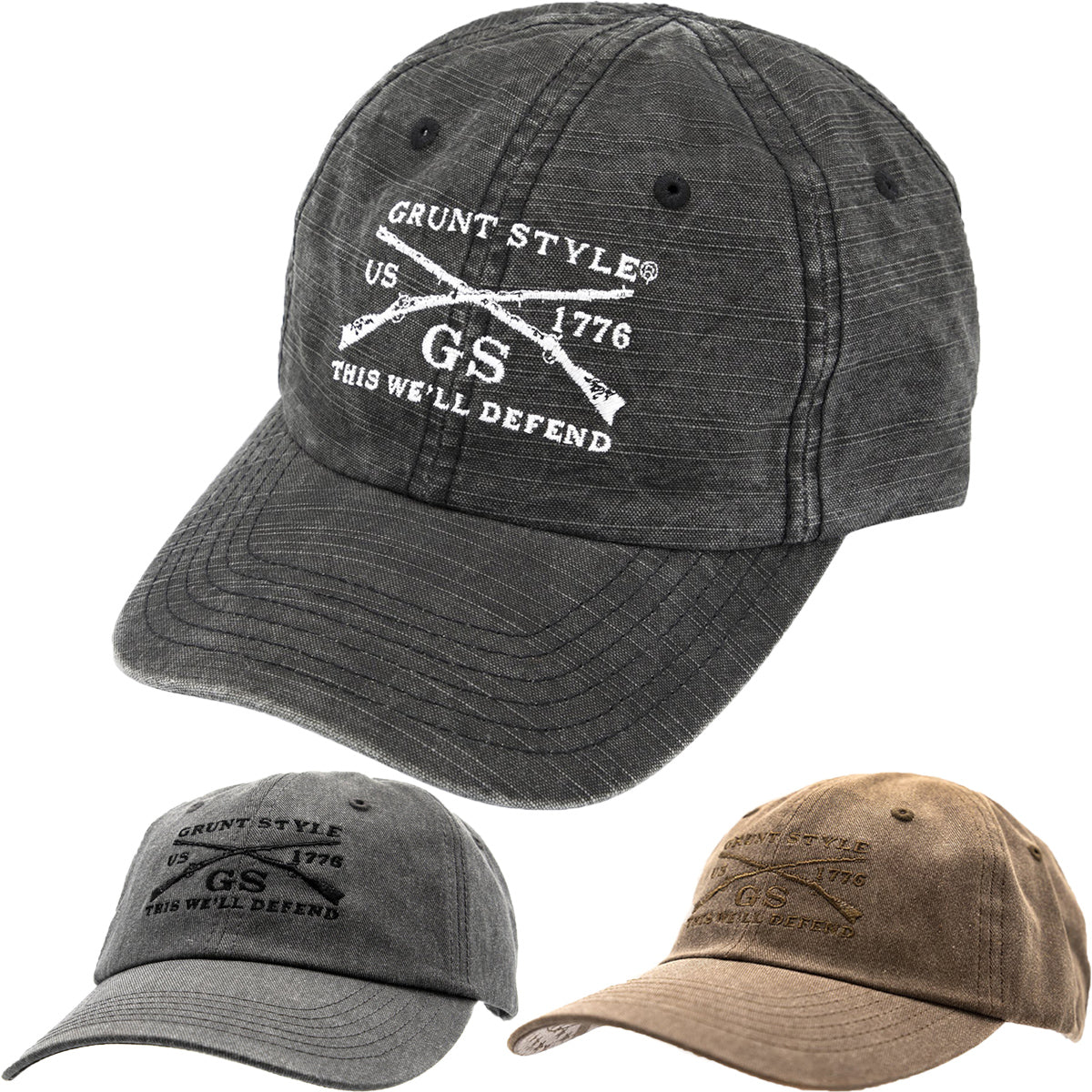 Grunt Style Embroidered Wash Hat Grunt Style