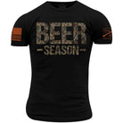 Grunt Style Realtree Edge - Beer Season T-Shirt - Black Grunt Style