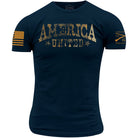 Grunt Style America United T-Shirt - Midnight Navy Grunt Style