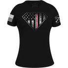 Grunt Style Women's Nurse Line Crest T-Shirt - Black - Forza Sports