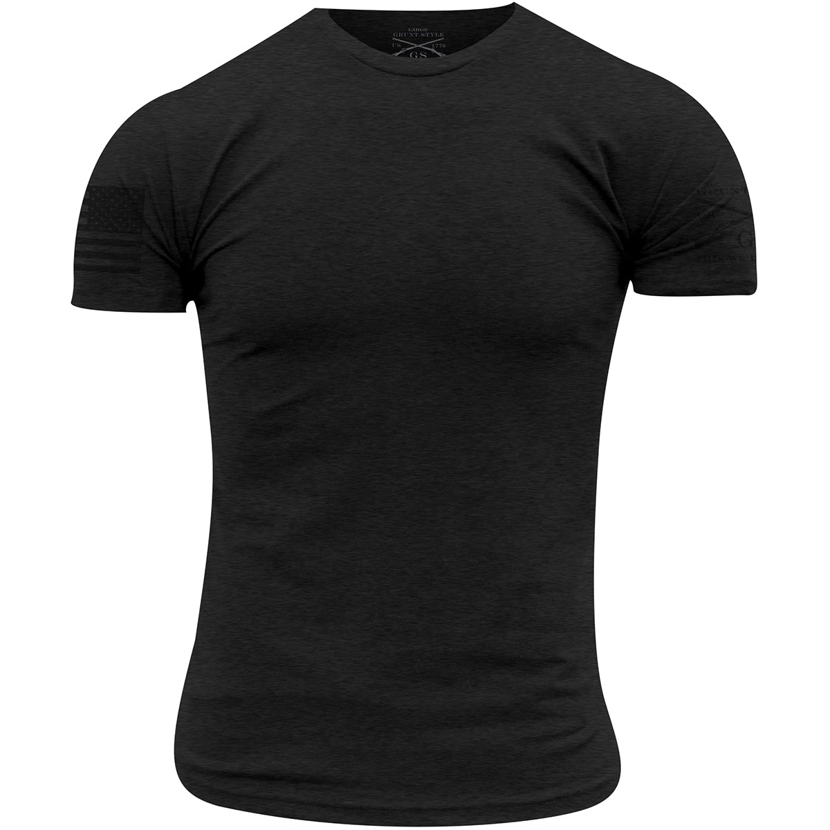 Grunt Style Ghost Basic T-Shirt - Black Grunt Style