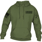 Grunt Style This Is My Hoodie Pullover Hoodie - Military Green Grunt Style