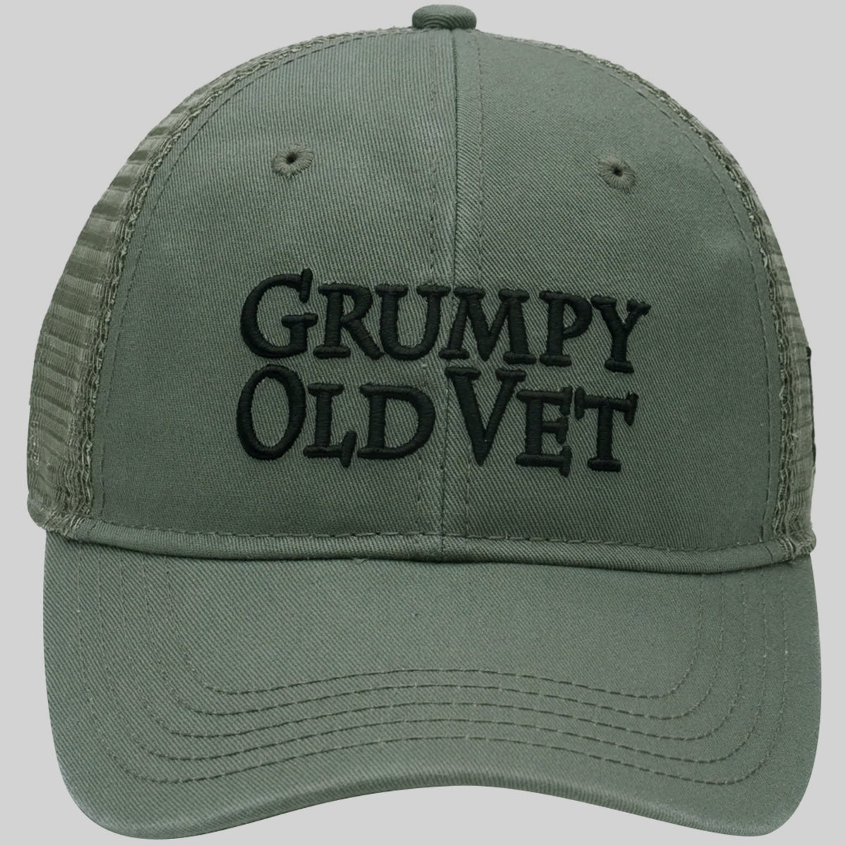 Grunt Style Grumpy Old Vet Hat - Gray Grunt Style