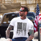 Grunt Style Rifle Flag Crewneck T-Shirt Grunt Style