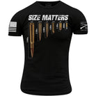 Grunt Style Size Matters Crewneck T-Shirt - Black Grunt Style