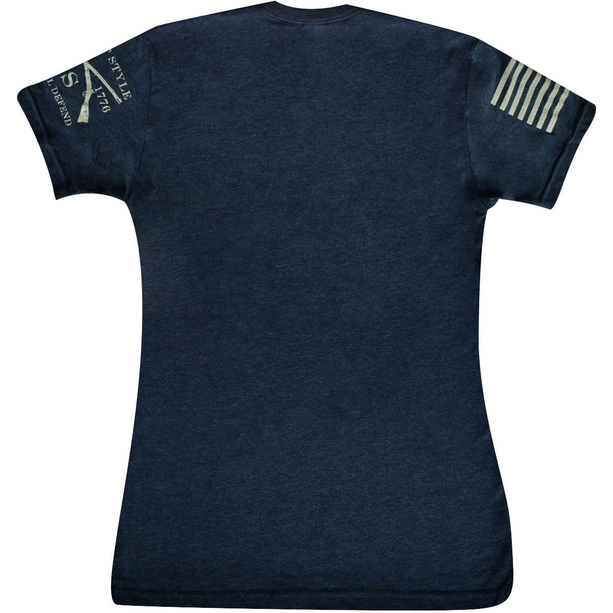 Grunt Style Women's Basic Crewneck T-Shirt - Navy Grunt Style