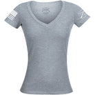 Grunt Style Women's Basic V-Neck T-Shirt - Forza Sports