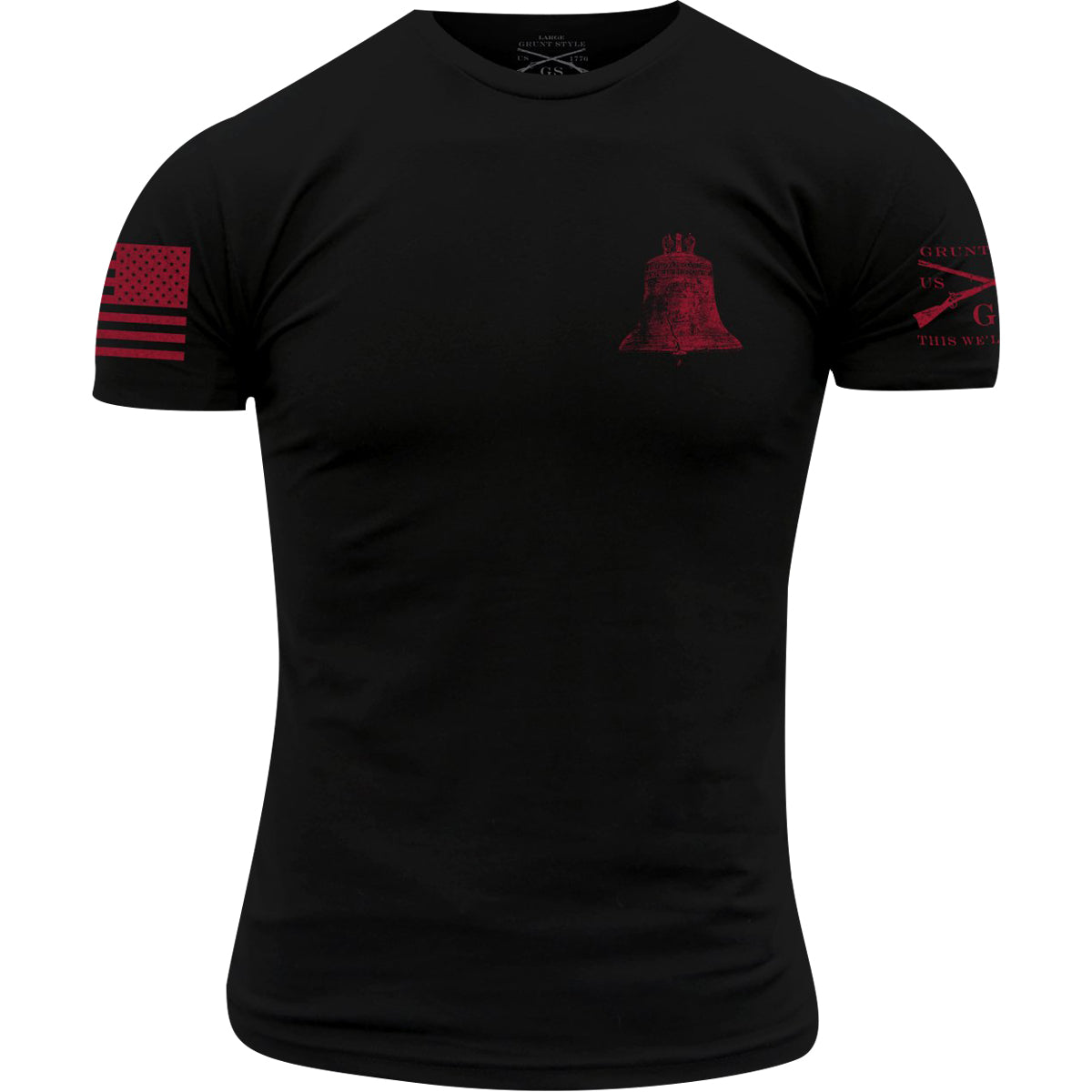 Grunt Style Ink of Liberty T-Shirt - Black Grunt Style