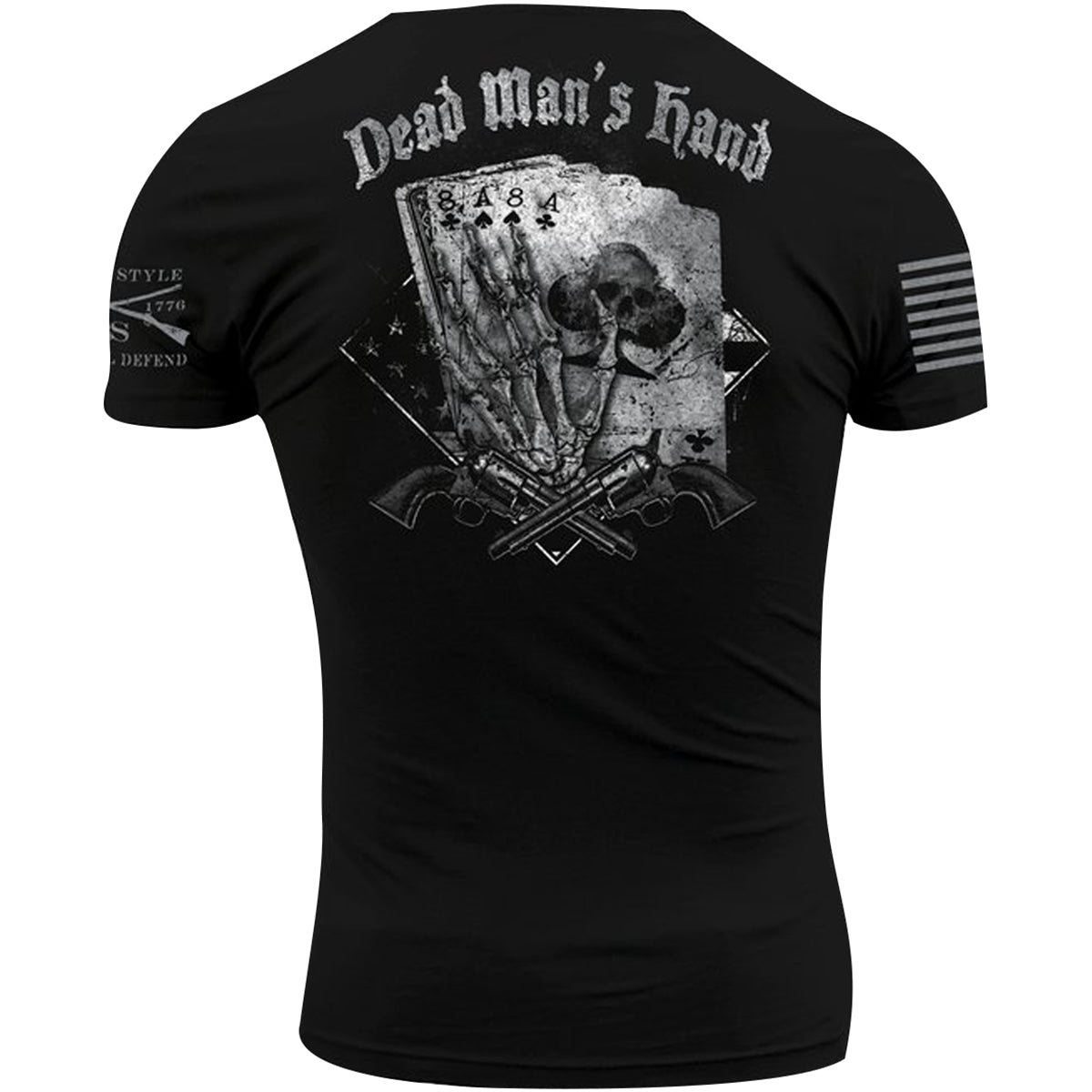 Grunt Style Dead Man's Hand T-Shirt - Black Grunt Style