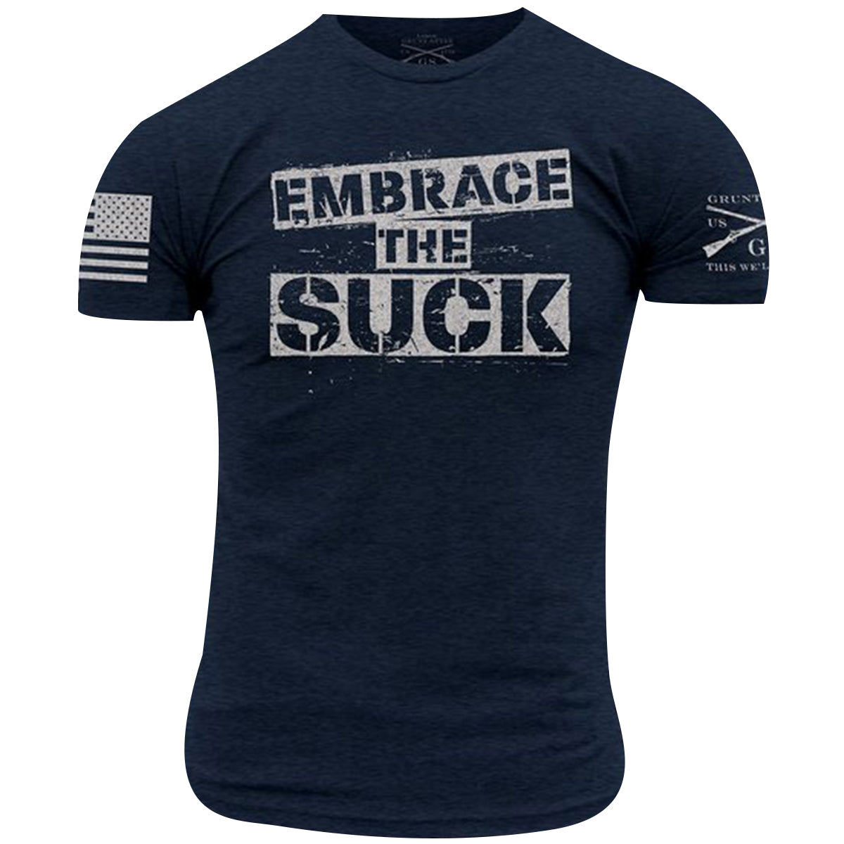 Grunt Style Embrace The Suck T-Shirt - Midnight Navy – Forza Sports