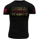 Grunt Style American By Birth T-Shirt - 2XL - Black Grunt Style