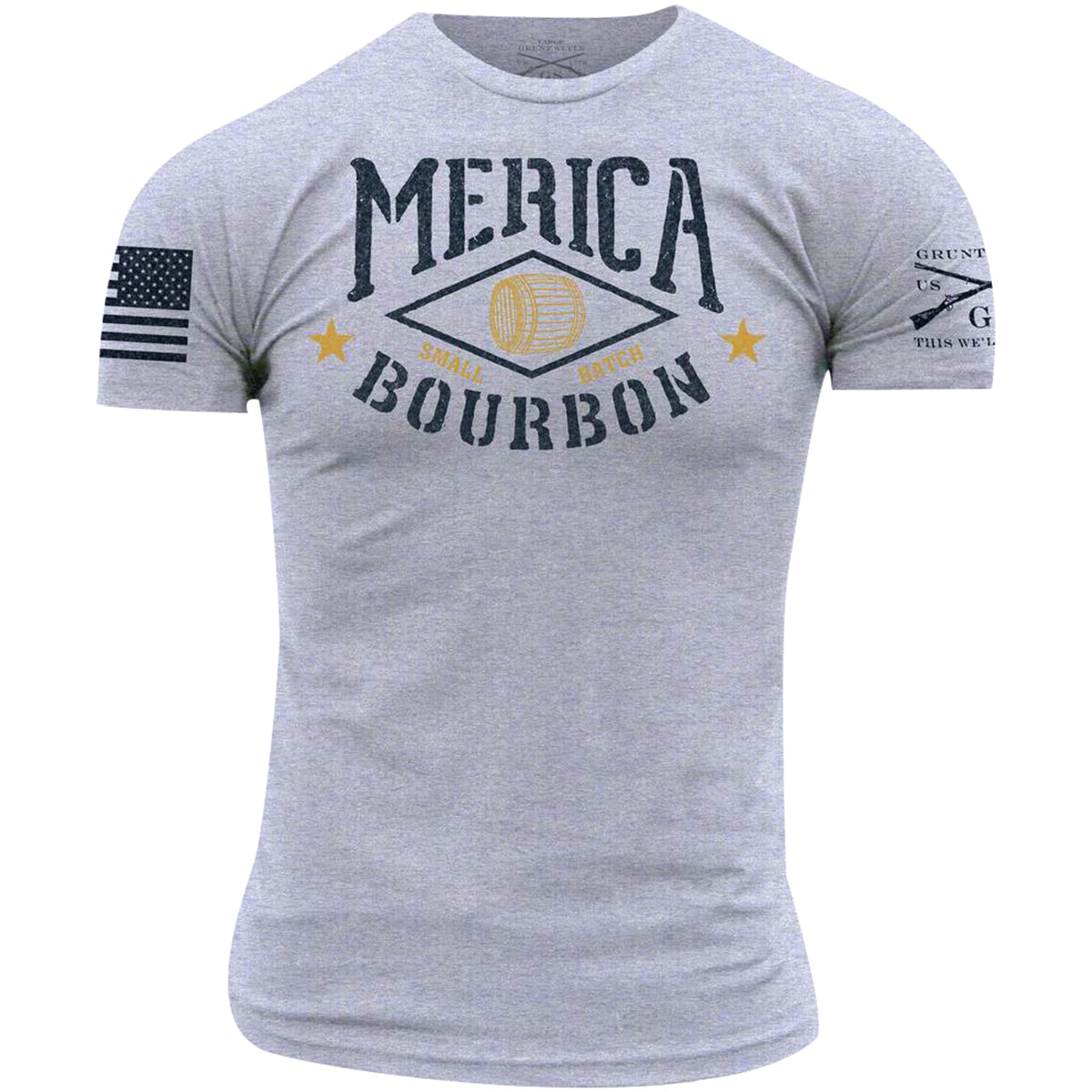 Grunt Style Merica Bourbon Barrel T-Shirt – Forza Sports