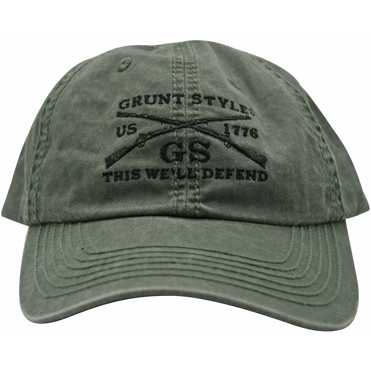 Grunt Style Hat - Vintage OD Green Grunt Style